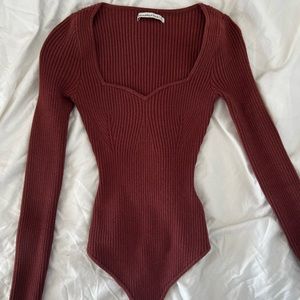Abercrombie body suit sweater